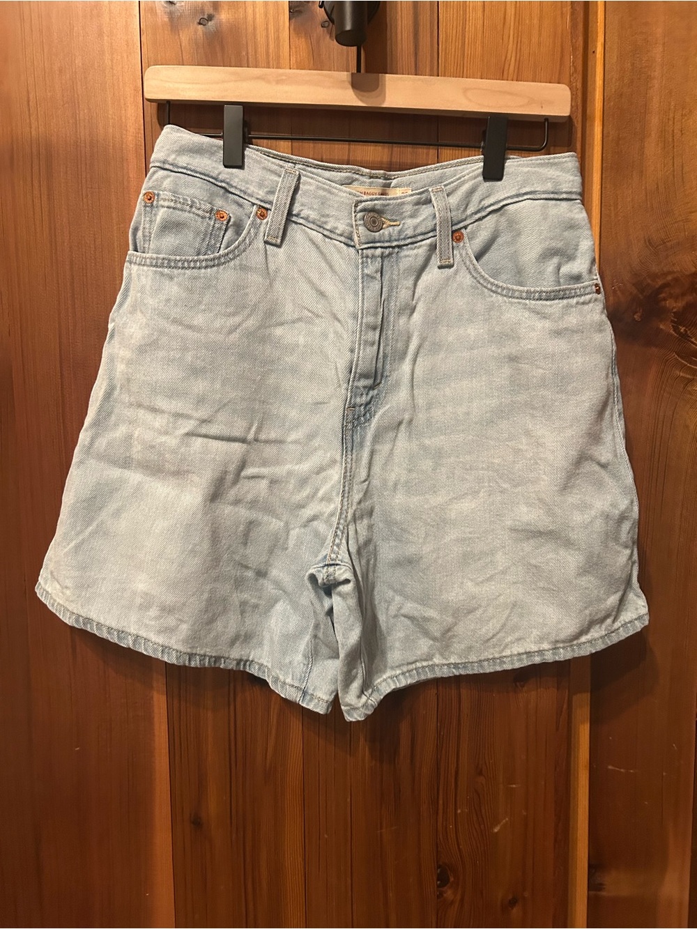 Levi’s High Baggy Shorts - Light Wash